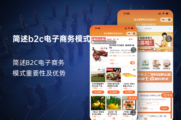 简述b2c电子商务模式