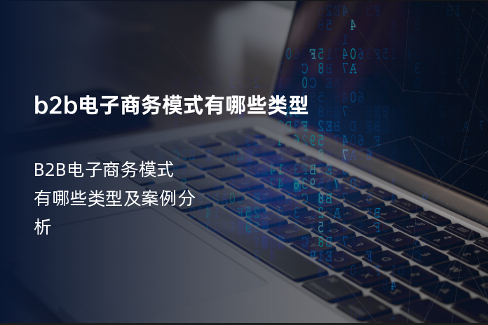 b2b电子商务模式有哪些类型